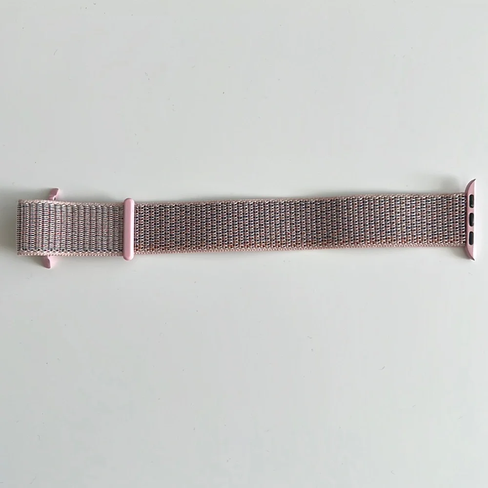 Pink Adjustable Apple Watch Band